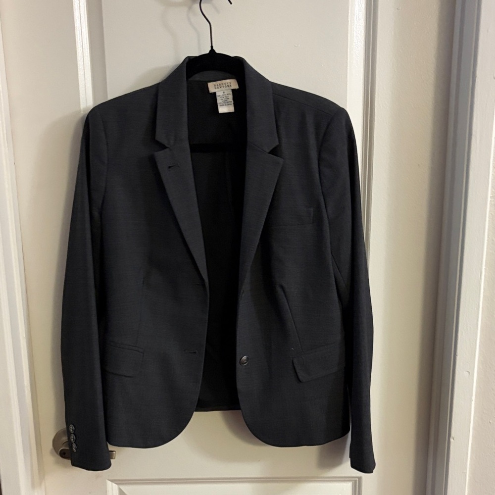 Barney’s Charcoal Blazer